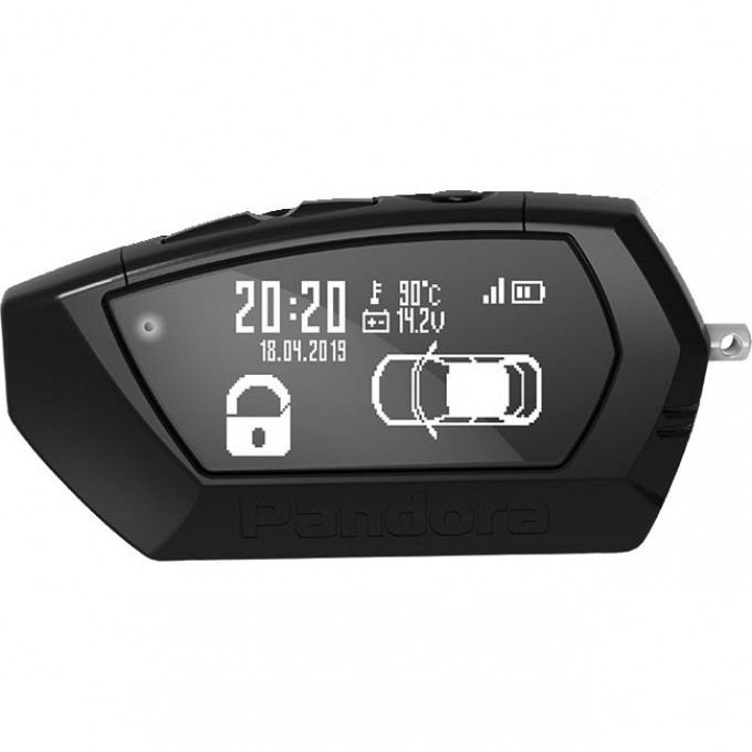 Брелок PANDORA LCD D024 BLACK DX 90 LORA 35324